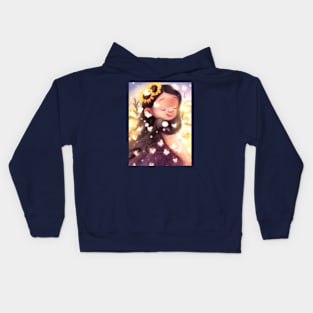 Sparkles of Happiness Kids Hoodie